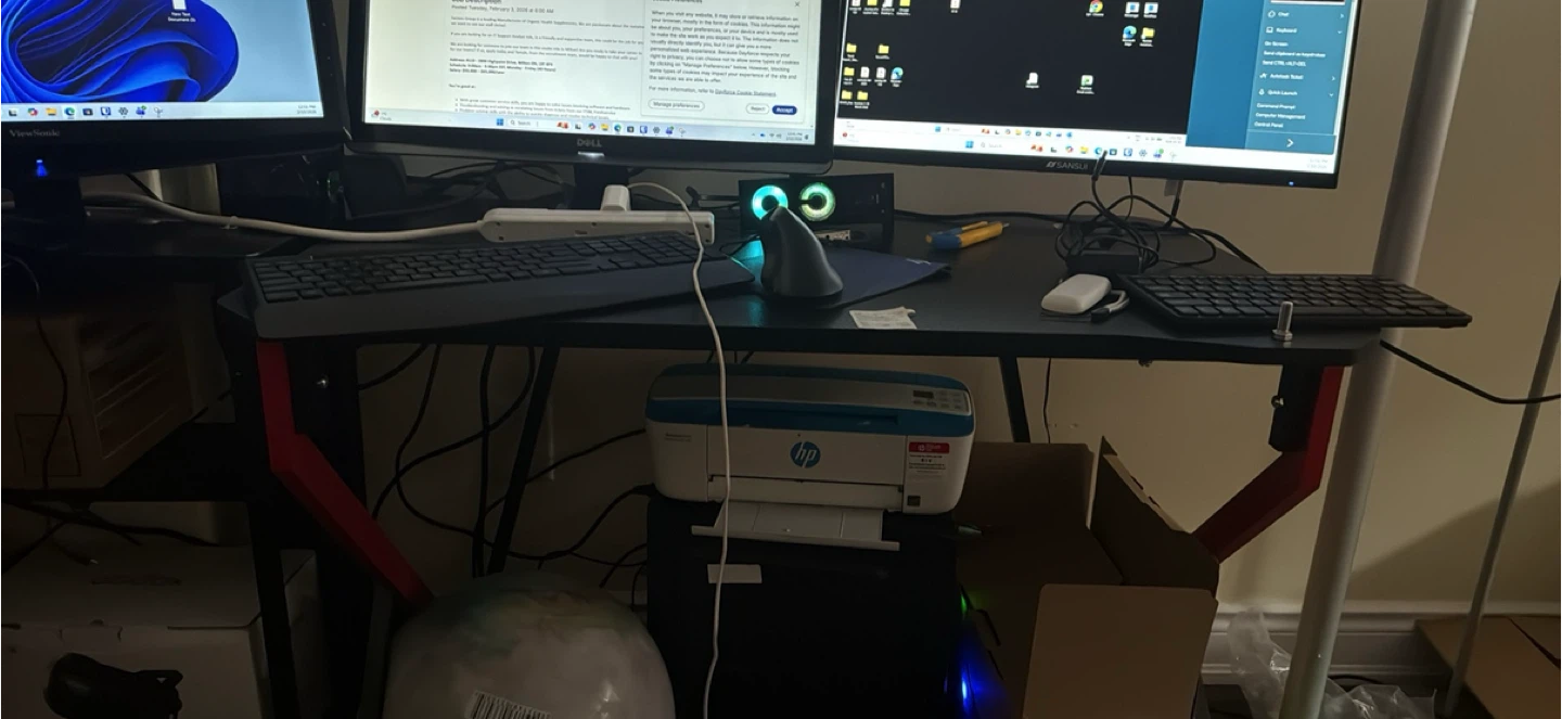 Gaming Desk  - 40-inch - photo 3