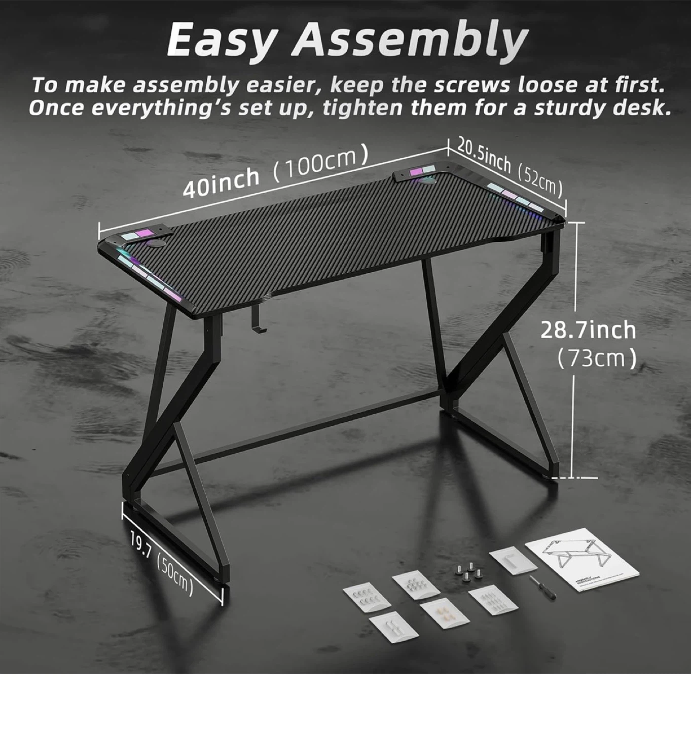 Gaming Desk  - 40-inch - photo 2