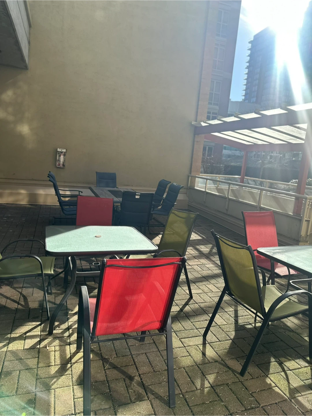 Outdoor Patio Table and Chairs Set - photo 2
