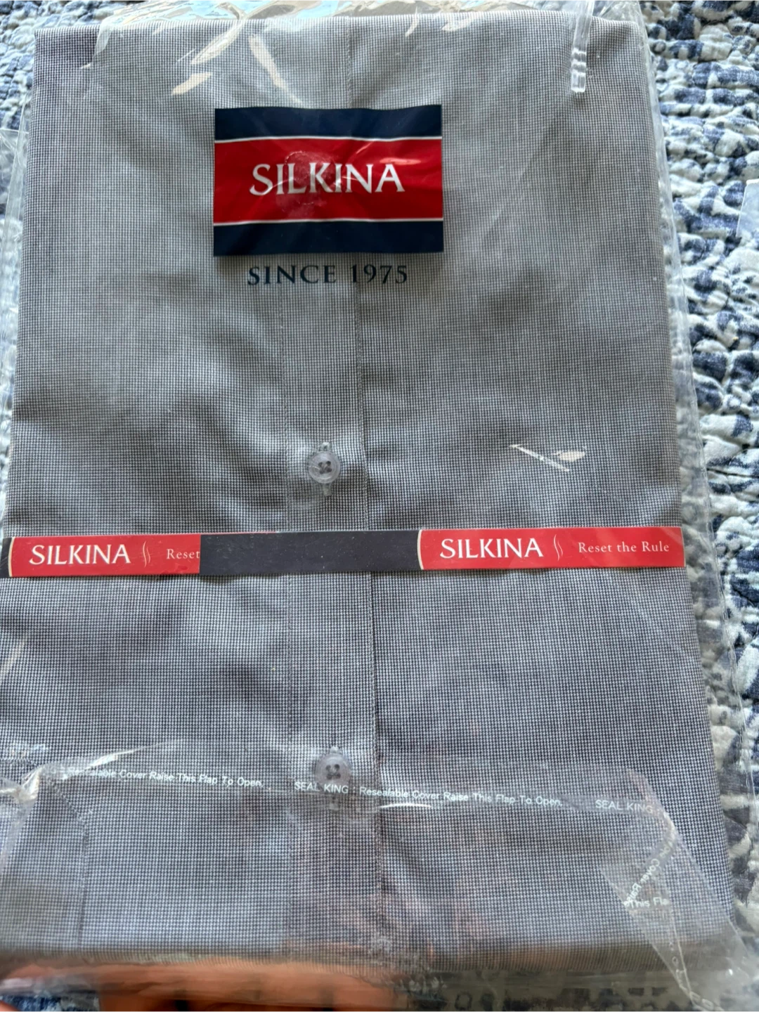 SILKINA Men's Grey  Shirt - photo 3