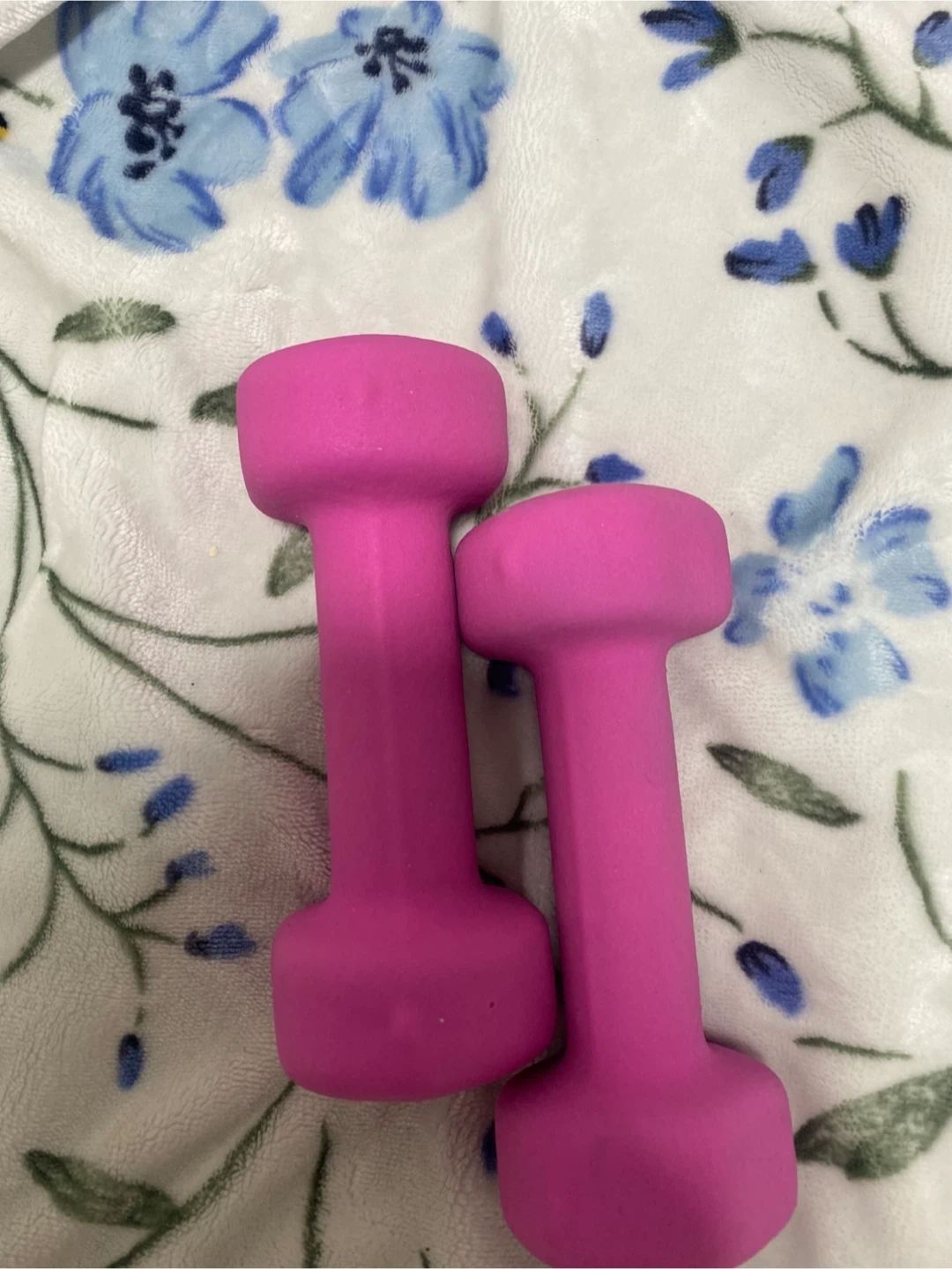 Pink Dumbbell Set