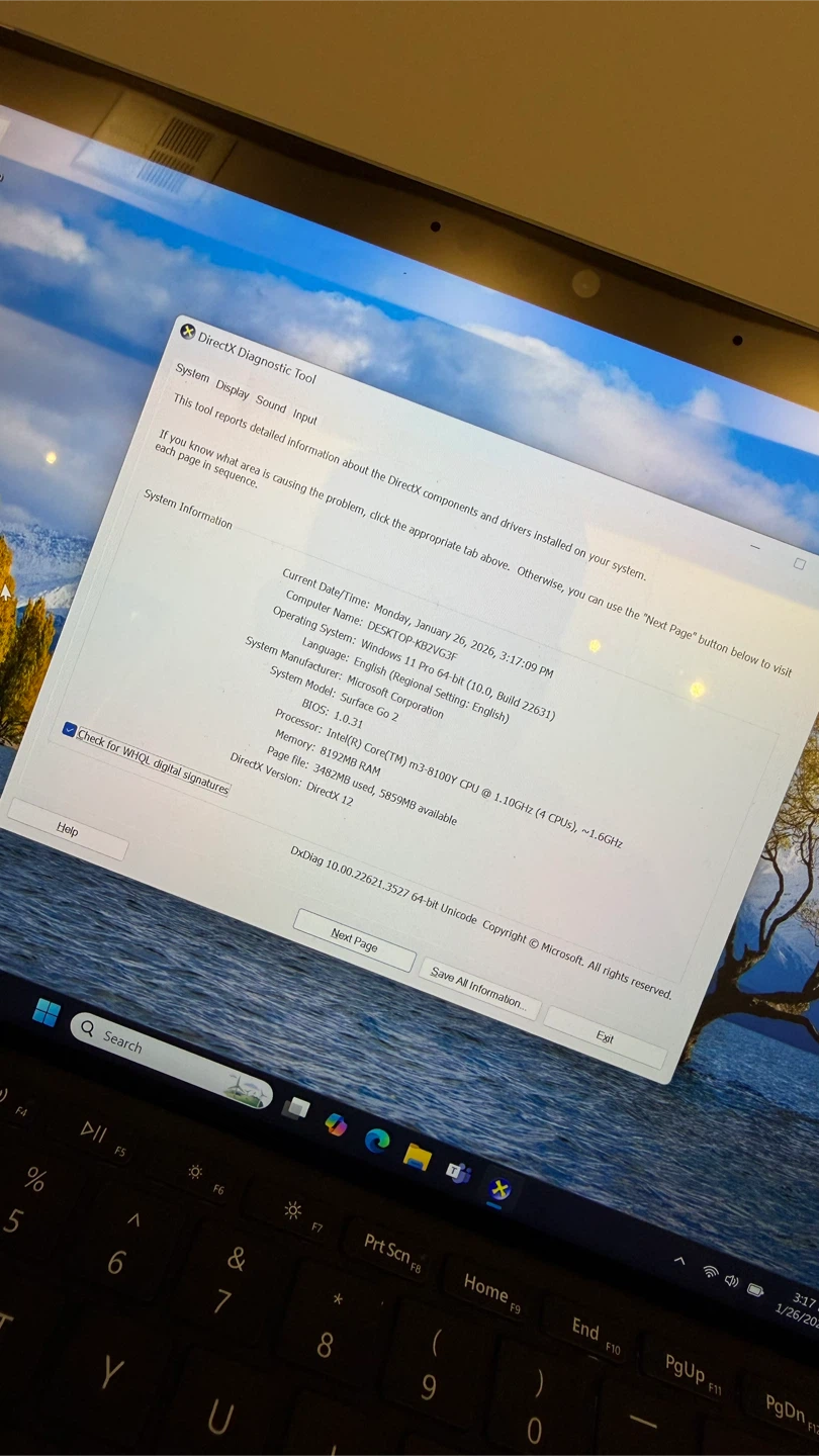 Microsoft Surface Go 3 Tablet Plus Laptop - photo 4
