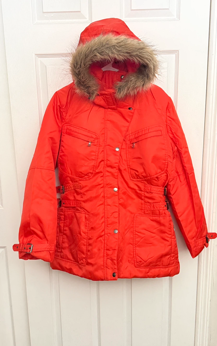 Pre-loved Orange Lava Anorak Jacket 🏆