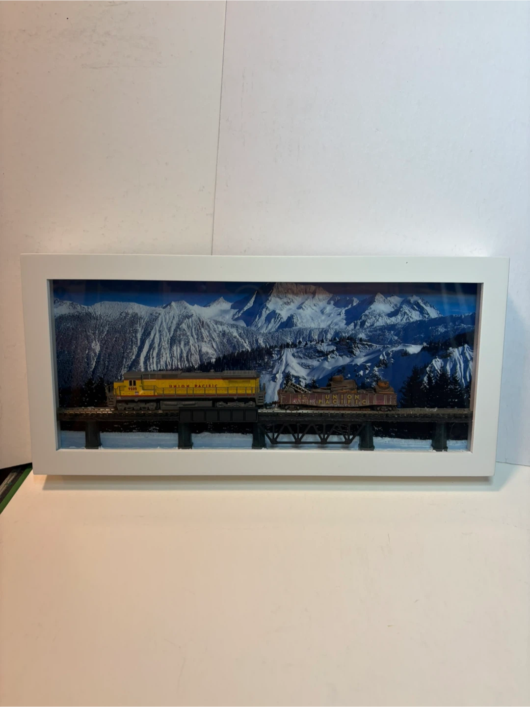 Union Pacific Model Train Diorama
