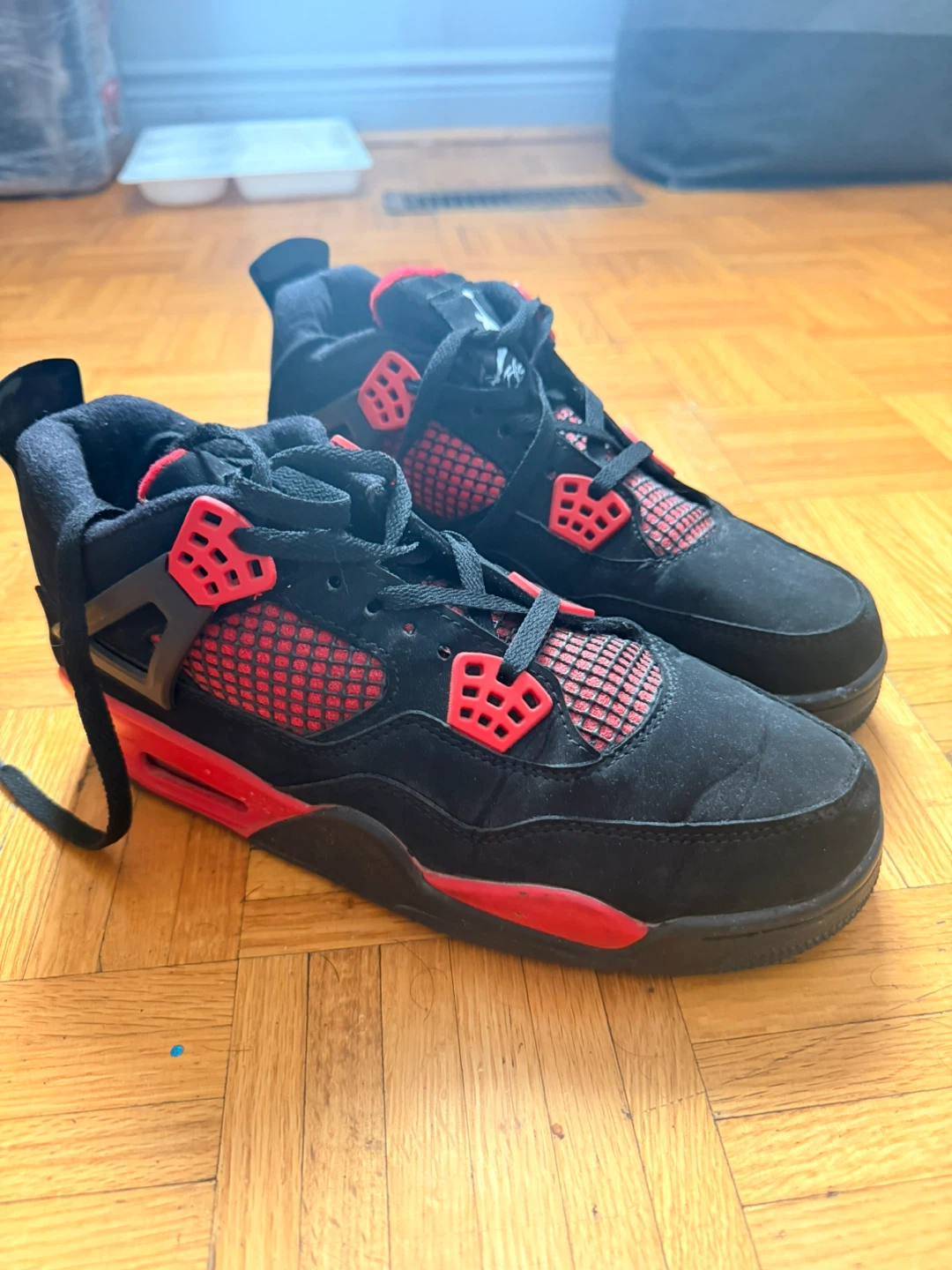 Air Jordan 4 Retro (Black/Red)