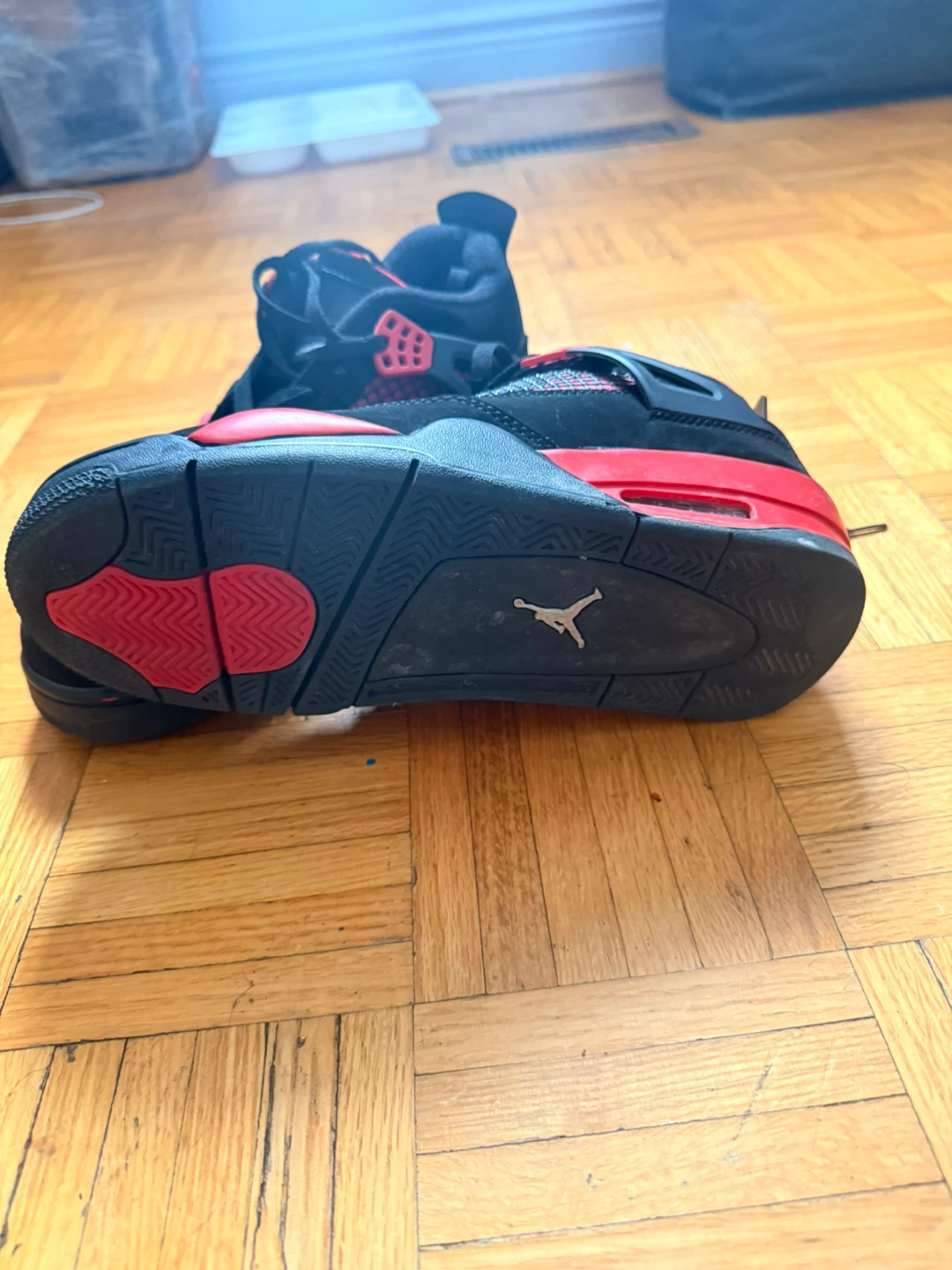 Air Jordan 4 Retro (Black/Red) - photo 3