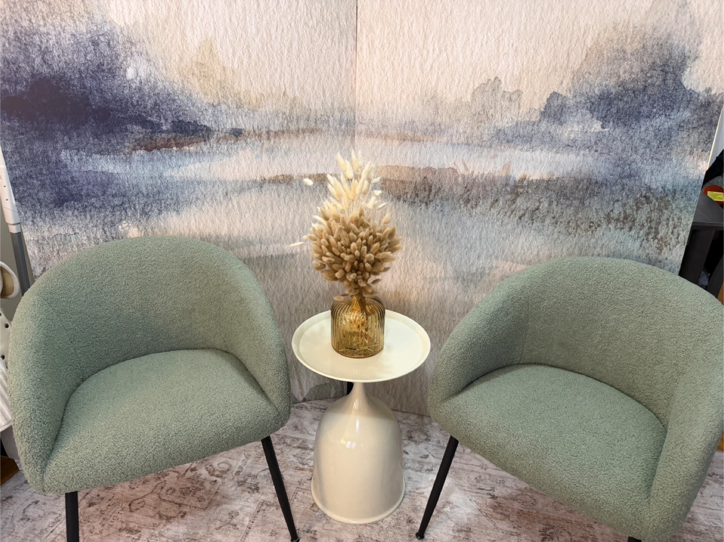 Boucle Modern Luxury Accent  Chairs set of 2 - photo 4
