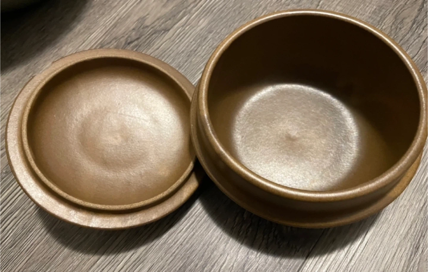 Brown Ceramic Covered Bowl 🏆 - photo 2