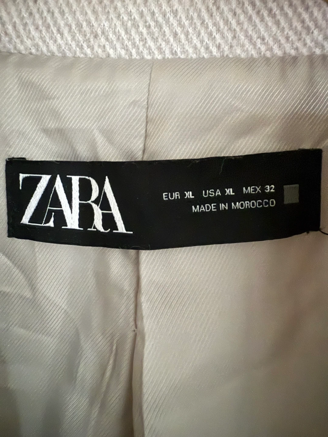 Zara Herringbone Coat - XL - photo 2