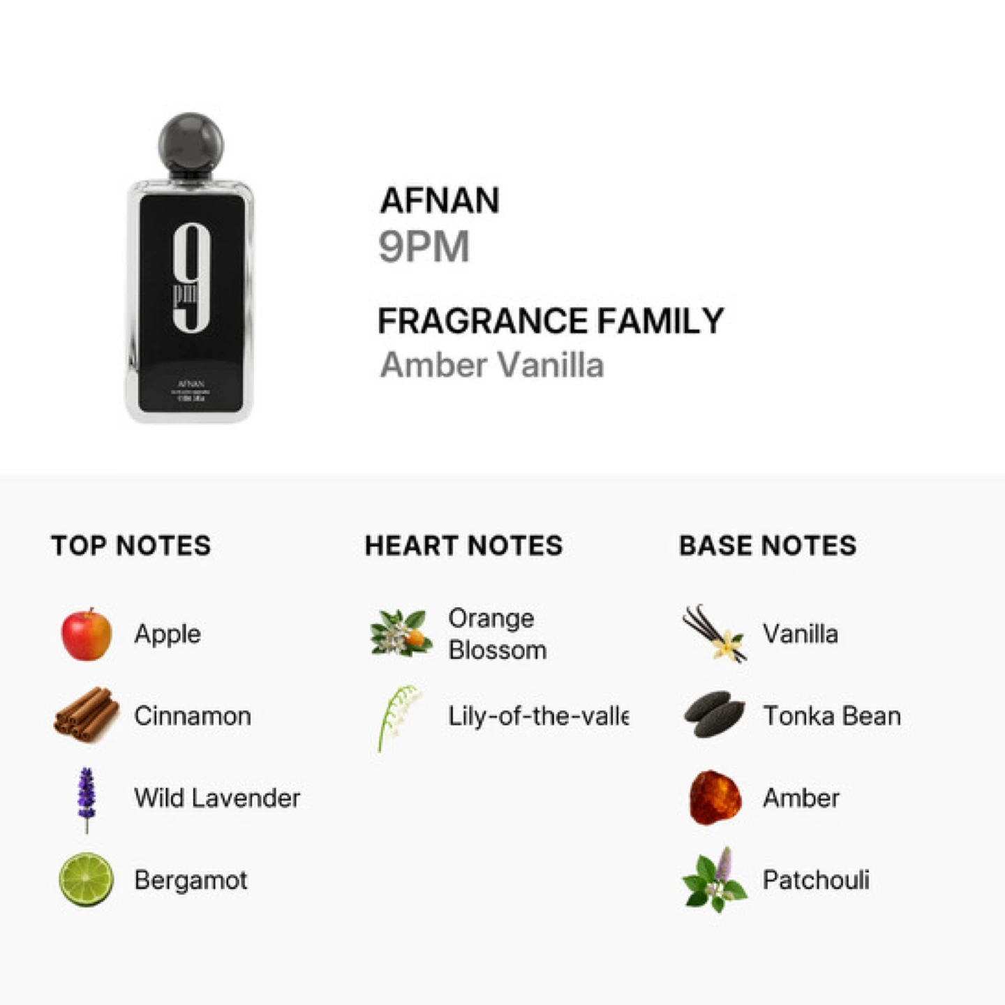 Afnan 9pm Eau De Parfum Vaporisateur 100ml - photo 2