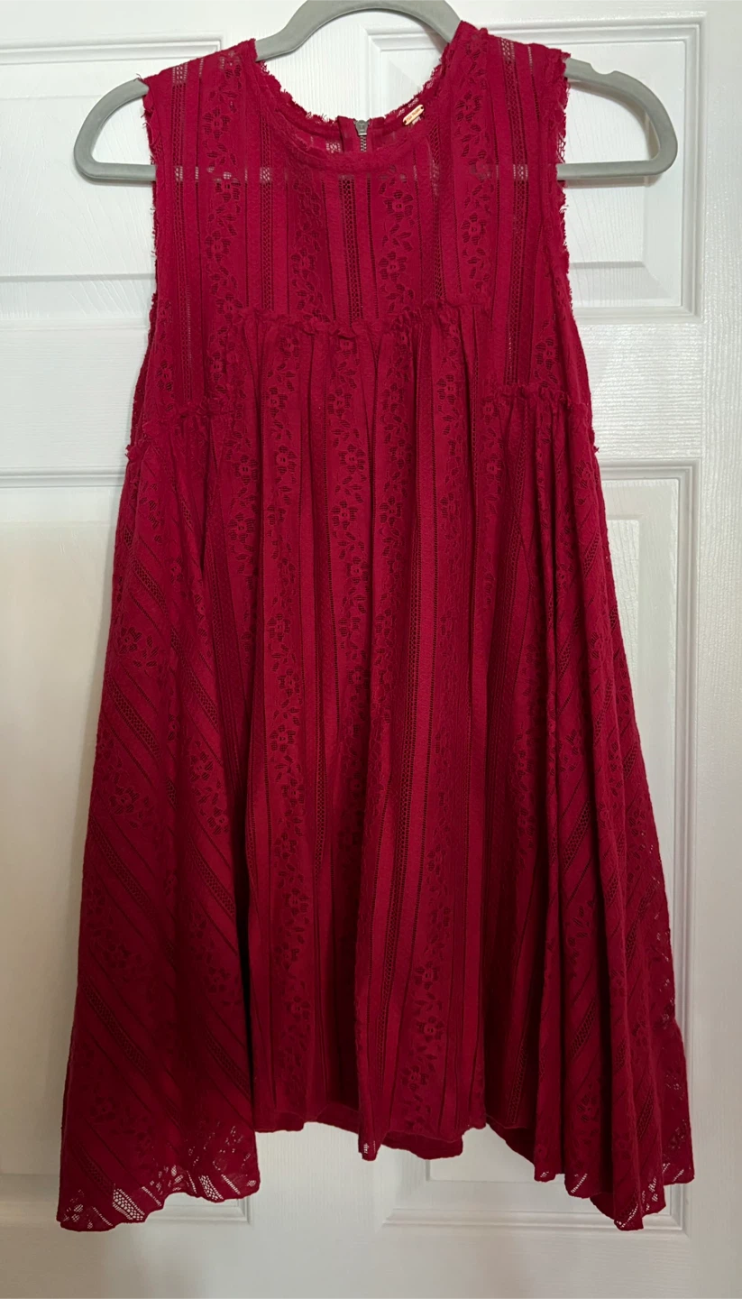 Small Free People Tu Es La lacy babydoll dress