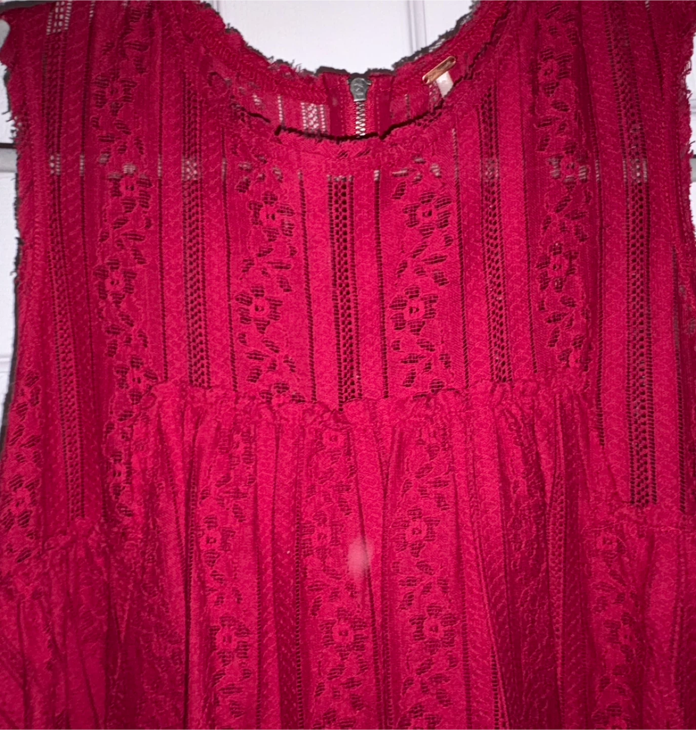 Small Free People Tu Es La lacy babydoll dress - photo 2
