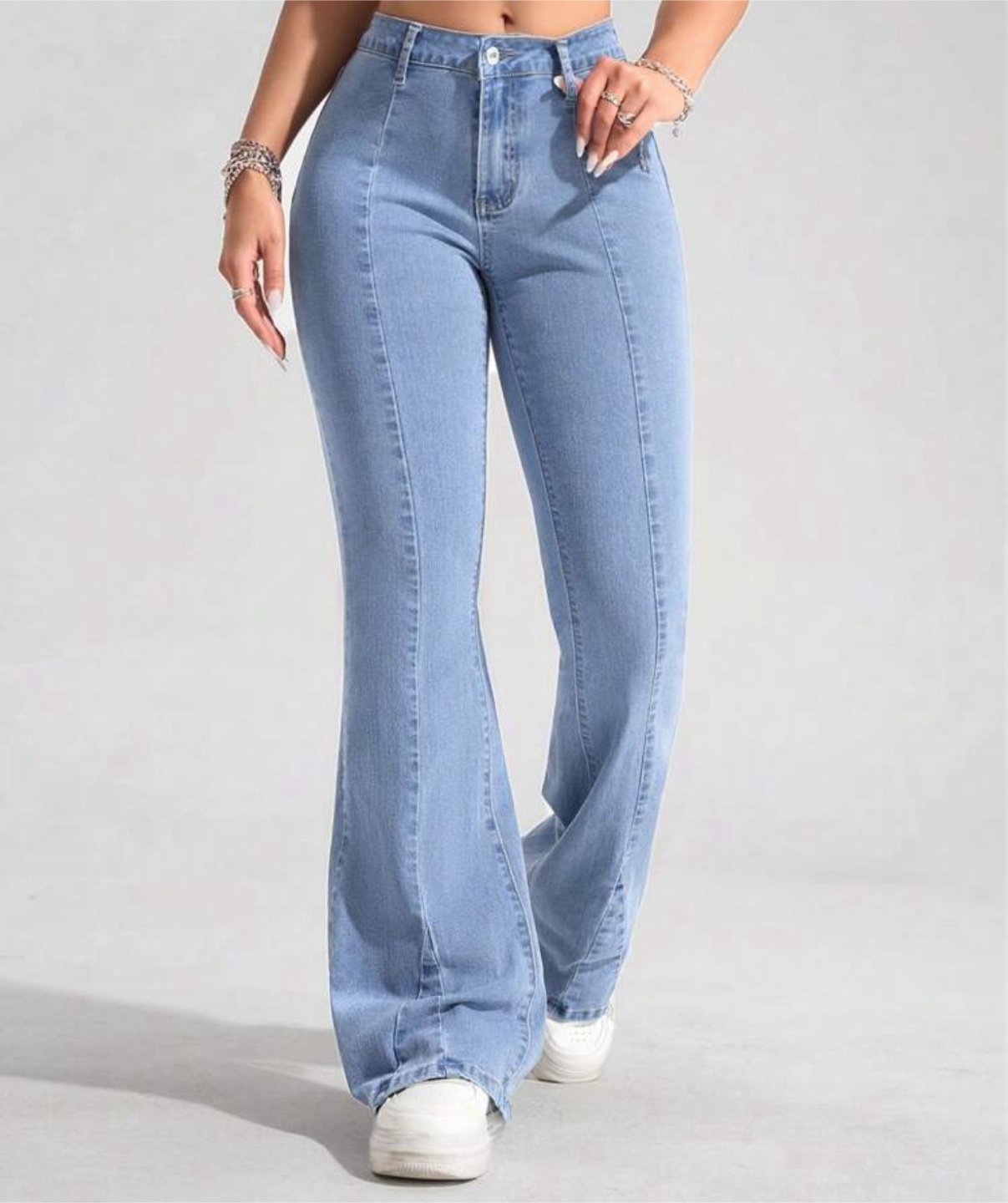 Light Wash Flare Jeans size small 27 - photo 2
