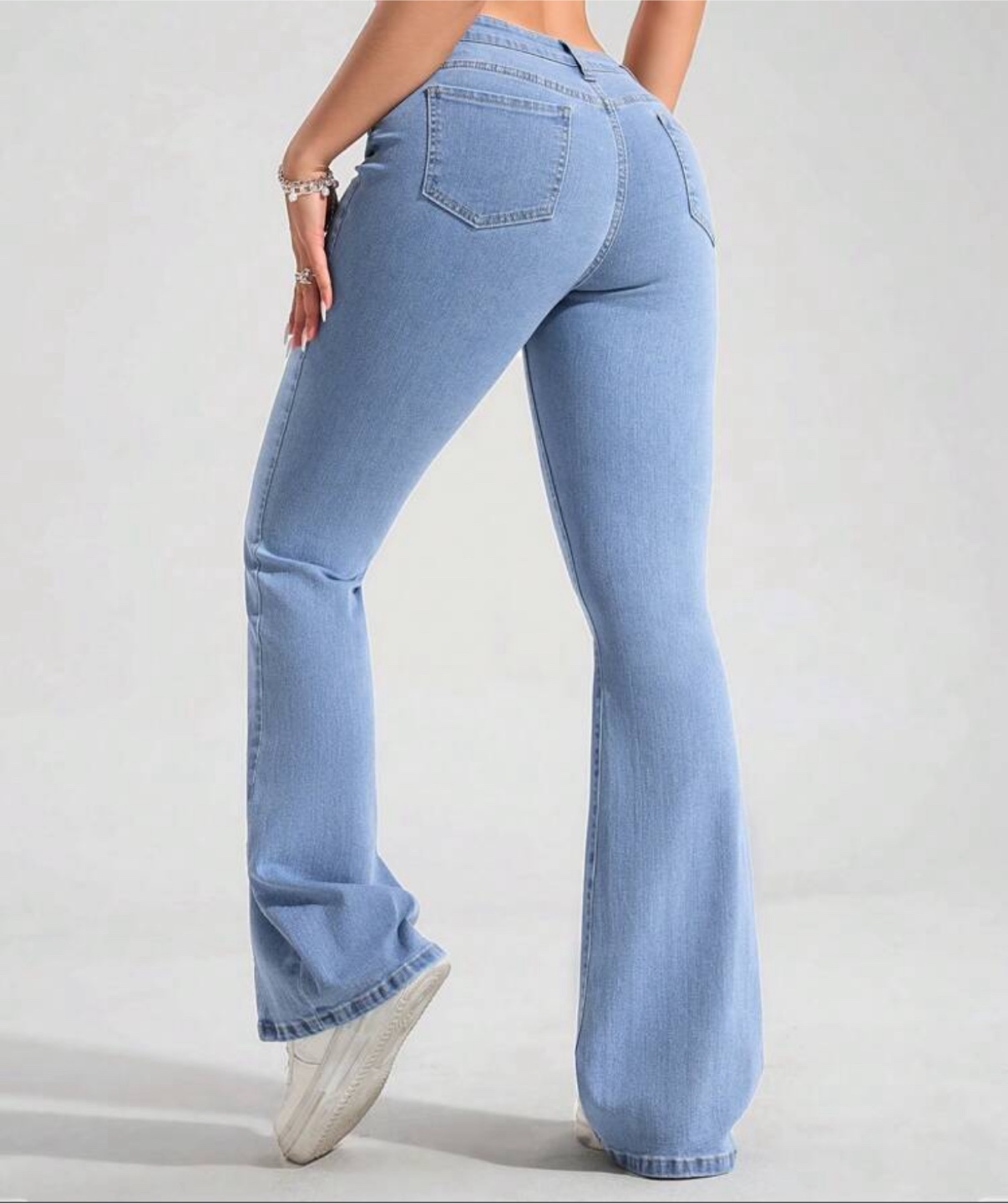 Light Wash Flare Jeans size small 27 - photo 3