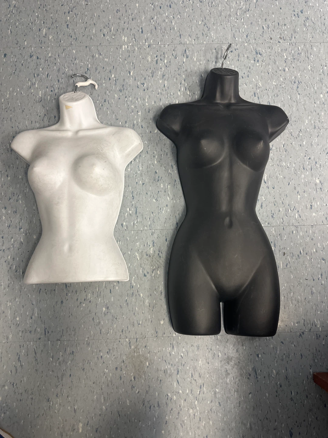 White Female Mannequin Torso Form