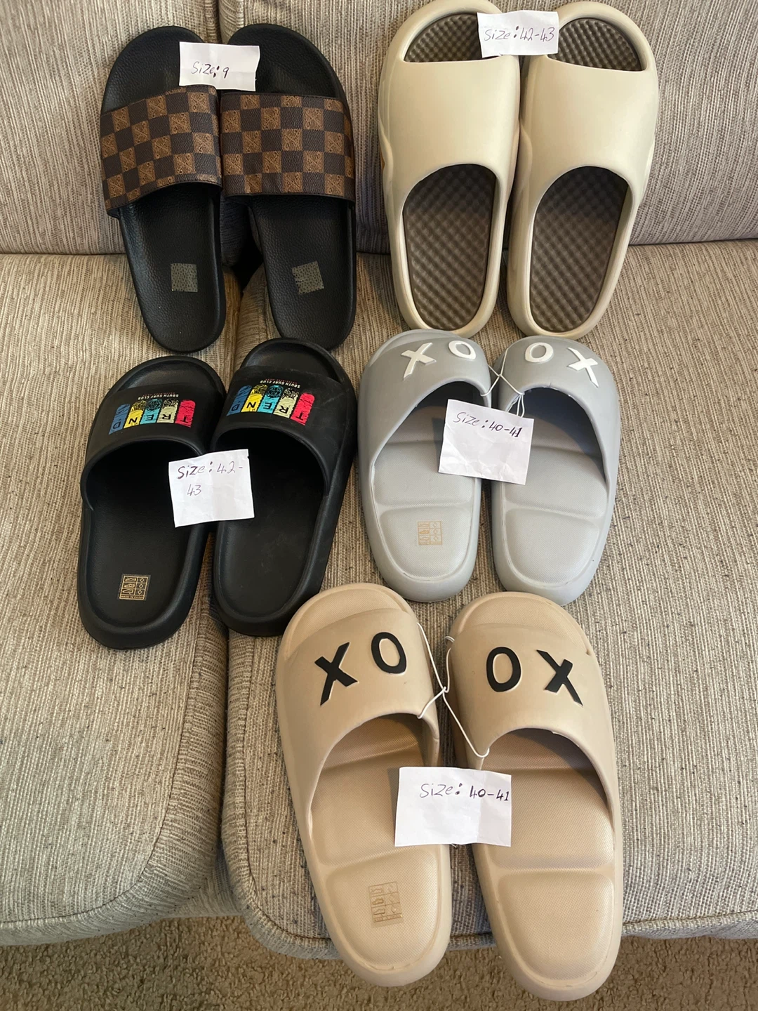 Assorted Slides - Multiple Sizes and Styles