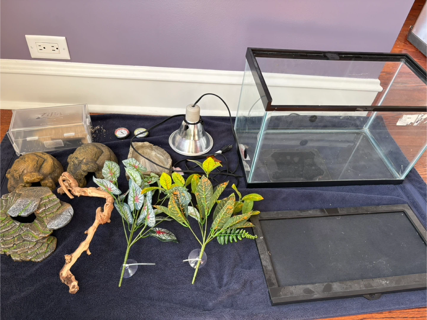 Reptile Terrarium Kit with Accessories - photo 2