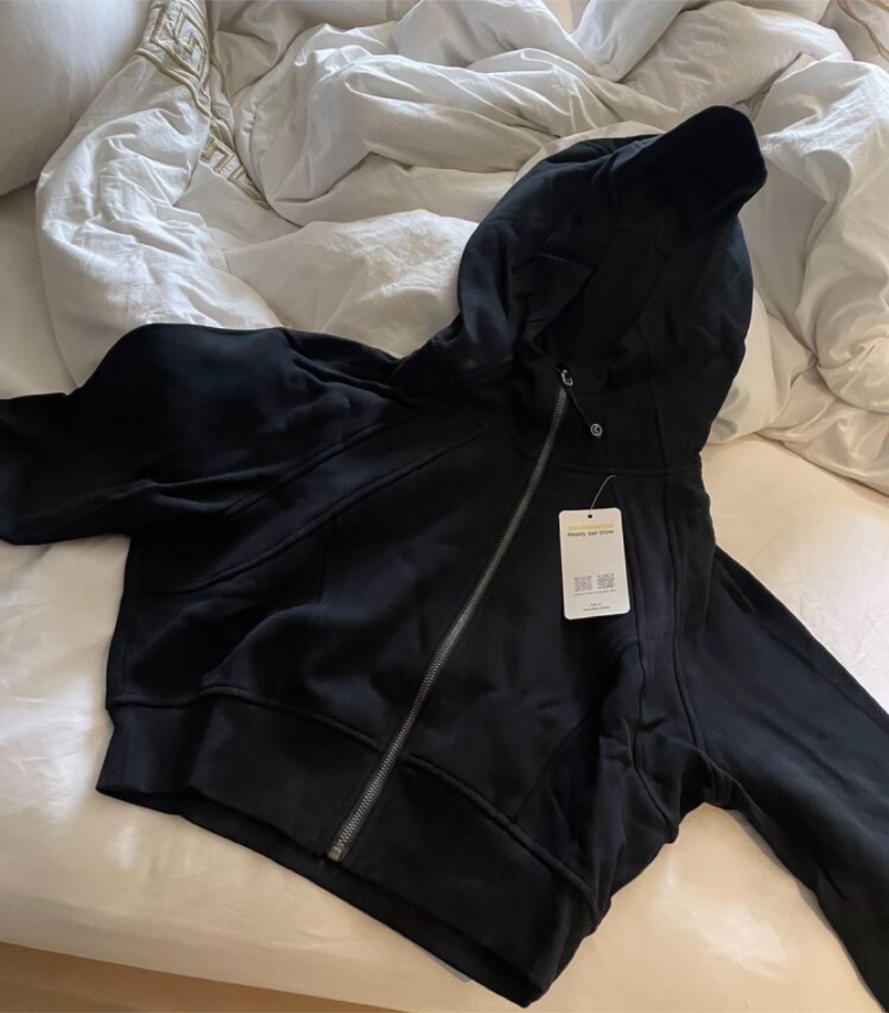 Cotton Zip-Up Hoodie size Small Glowmode - photo 2