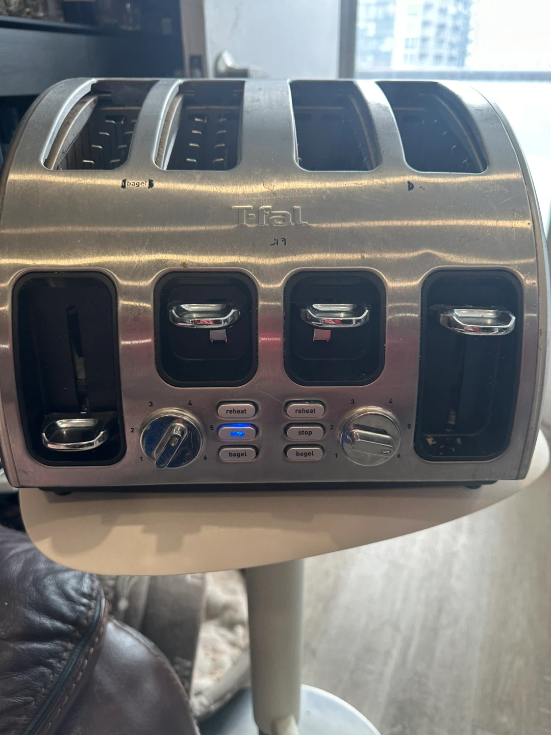 T-fal 4-Slice Stainless Steel Toaster🏆