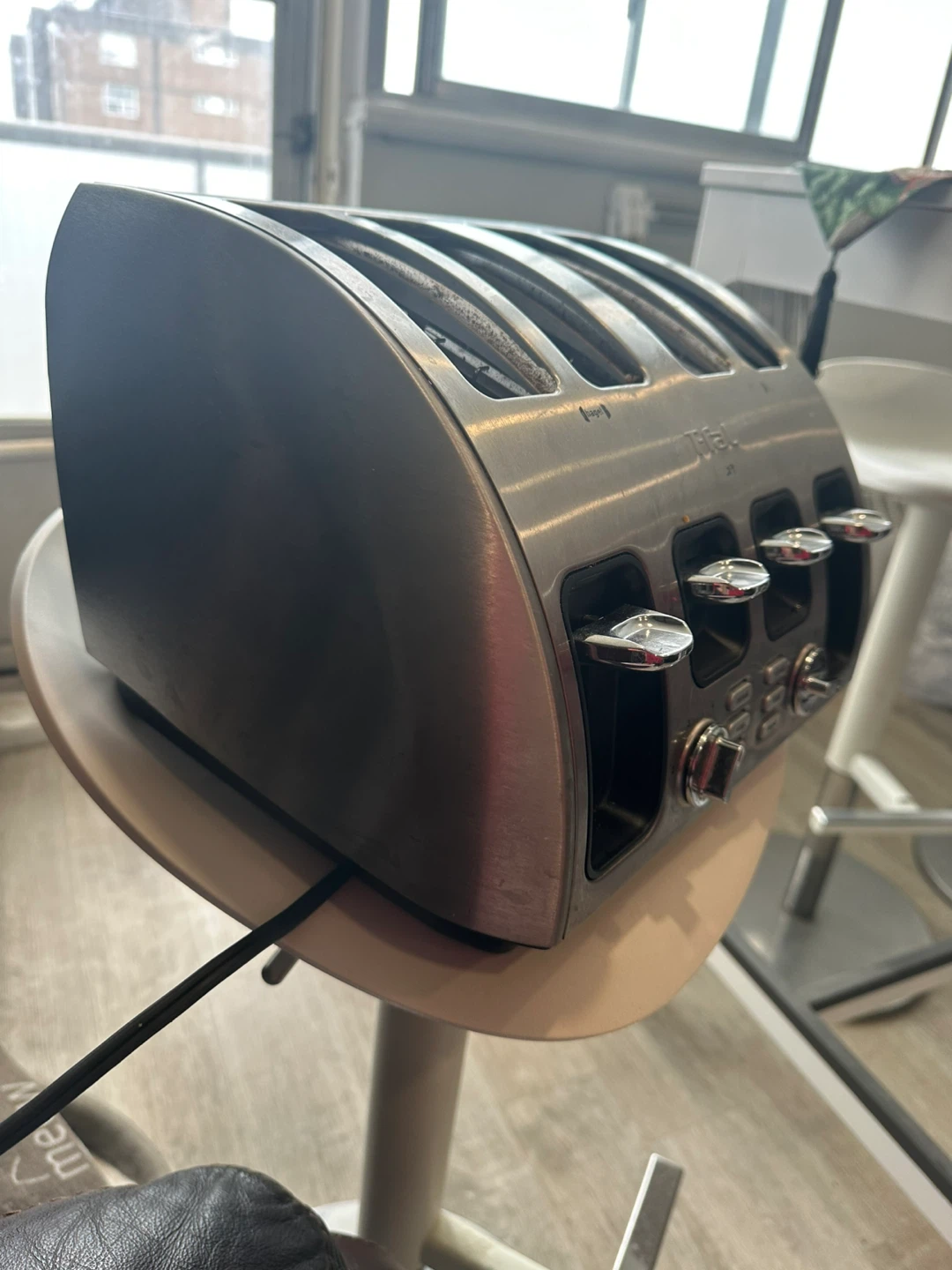 T-fal 4-Slice Stainless Steel Toaster🏆 - photo 3