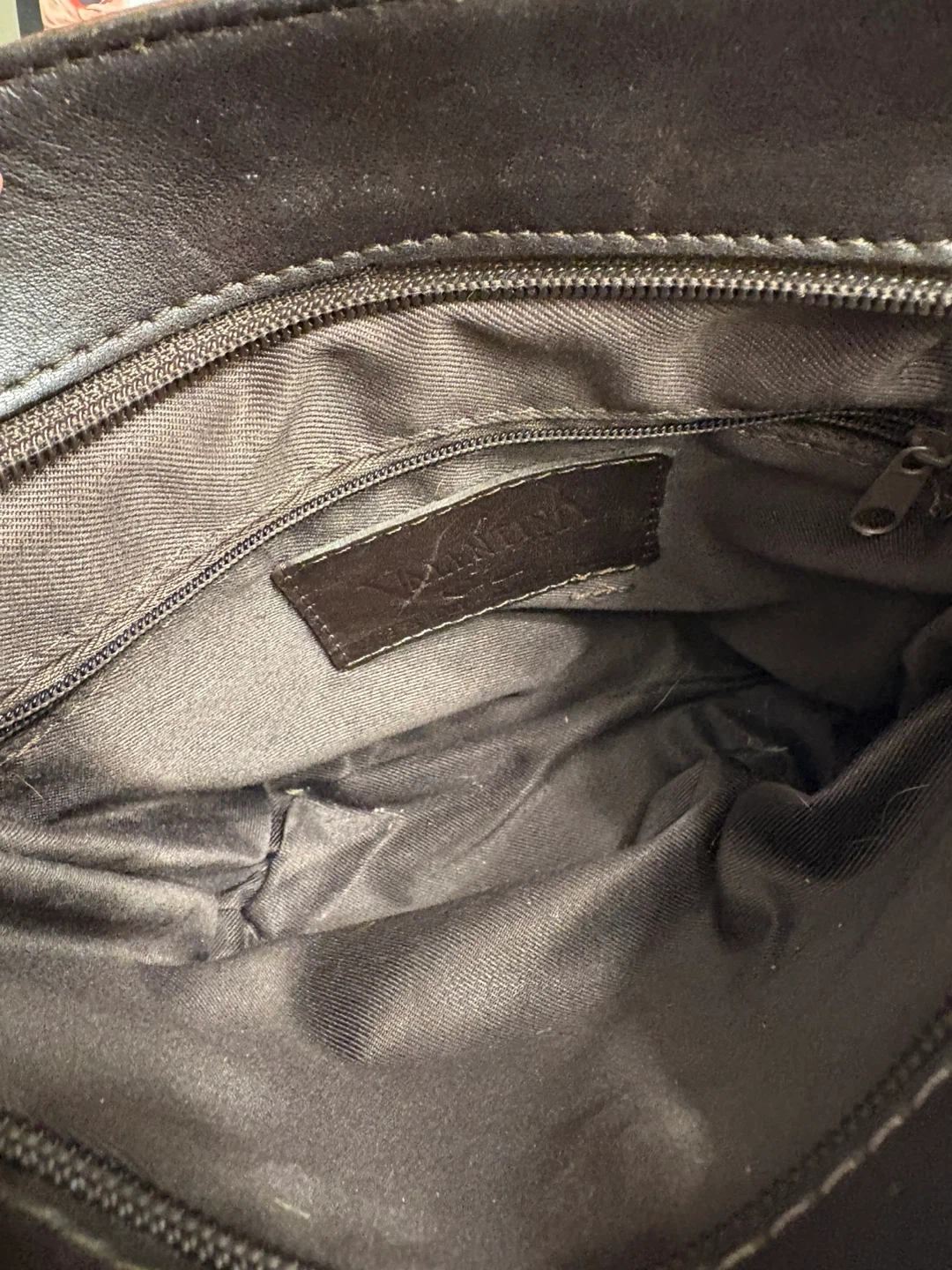 Valentina Chestnut Brown Leather Crossbody Bag - photo 4