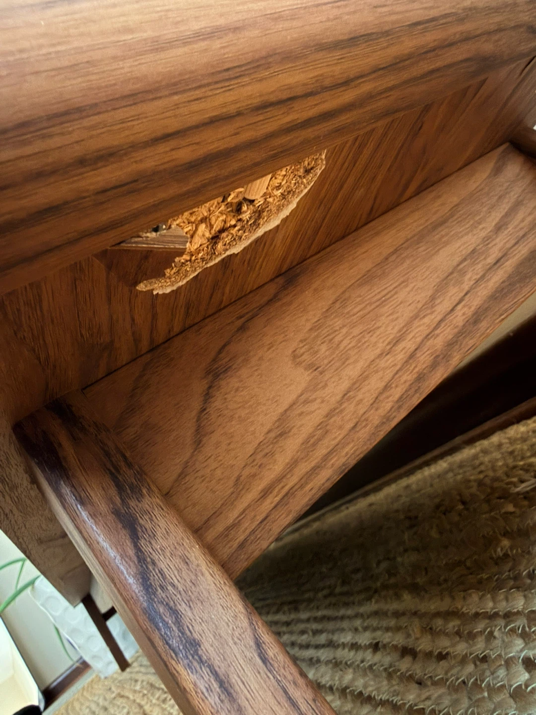 Mid-Century Modern Wood TV Stand - photo 5