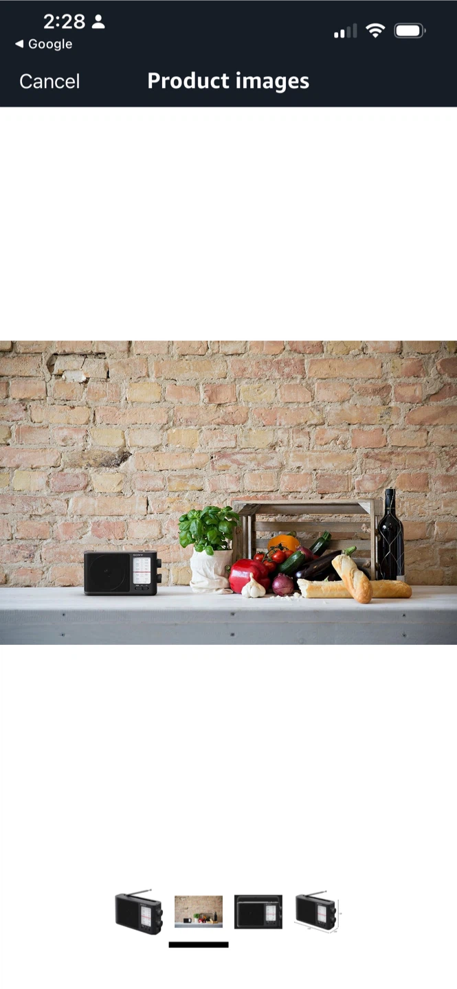New Sony AM/FM Portable Radio - photo 4