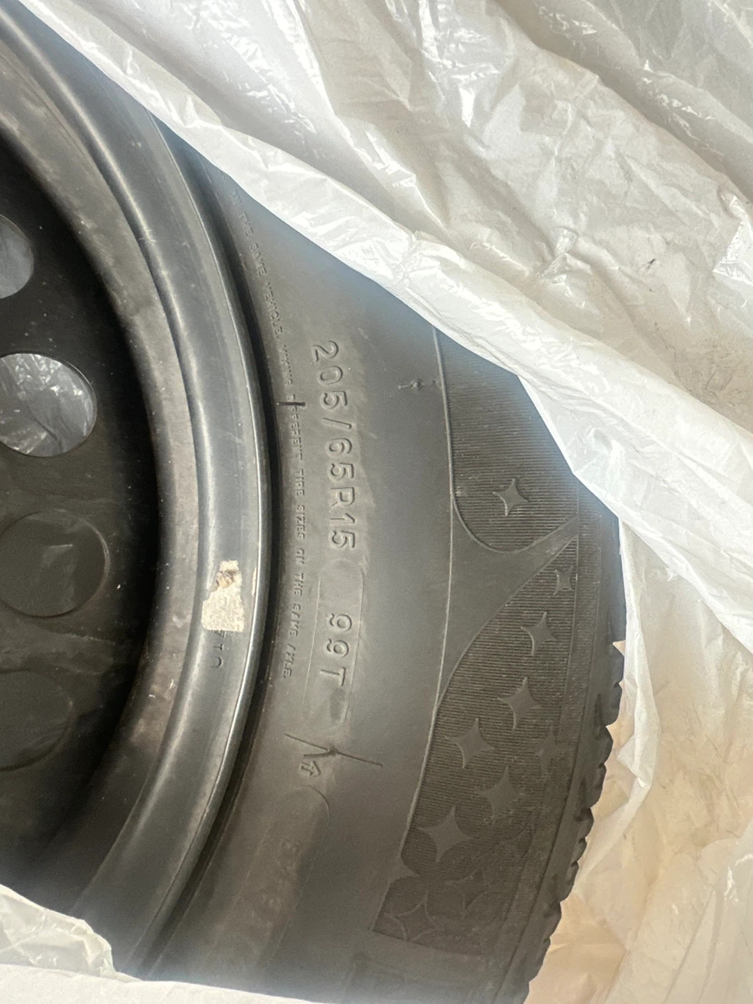 Michelin Winter Tire 205/65R15 99T