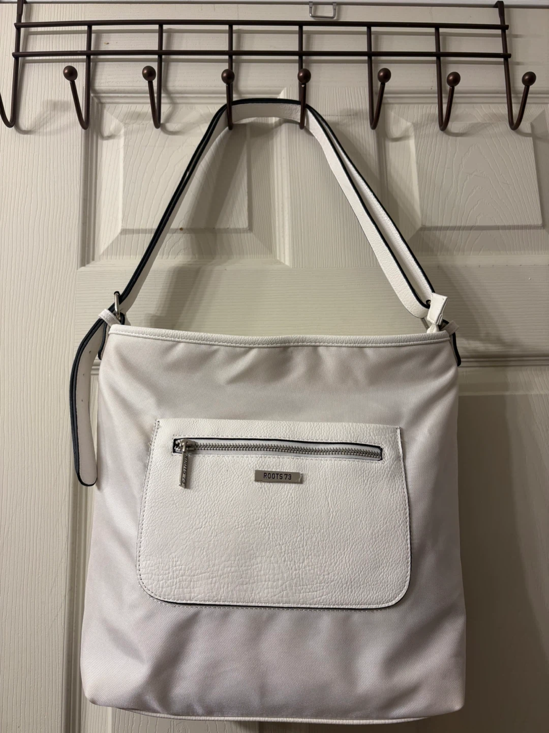 Roots 73 White Shoulder Bag