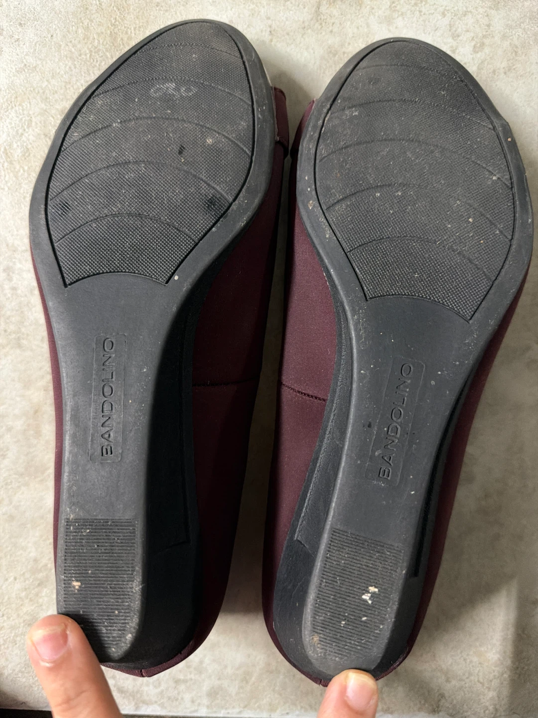 Bandolino Women's Burgundy Wedge Shoes 🏆 - photo 3