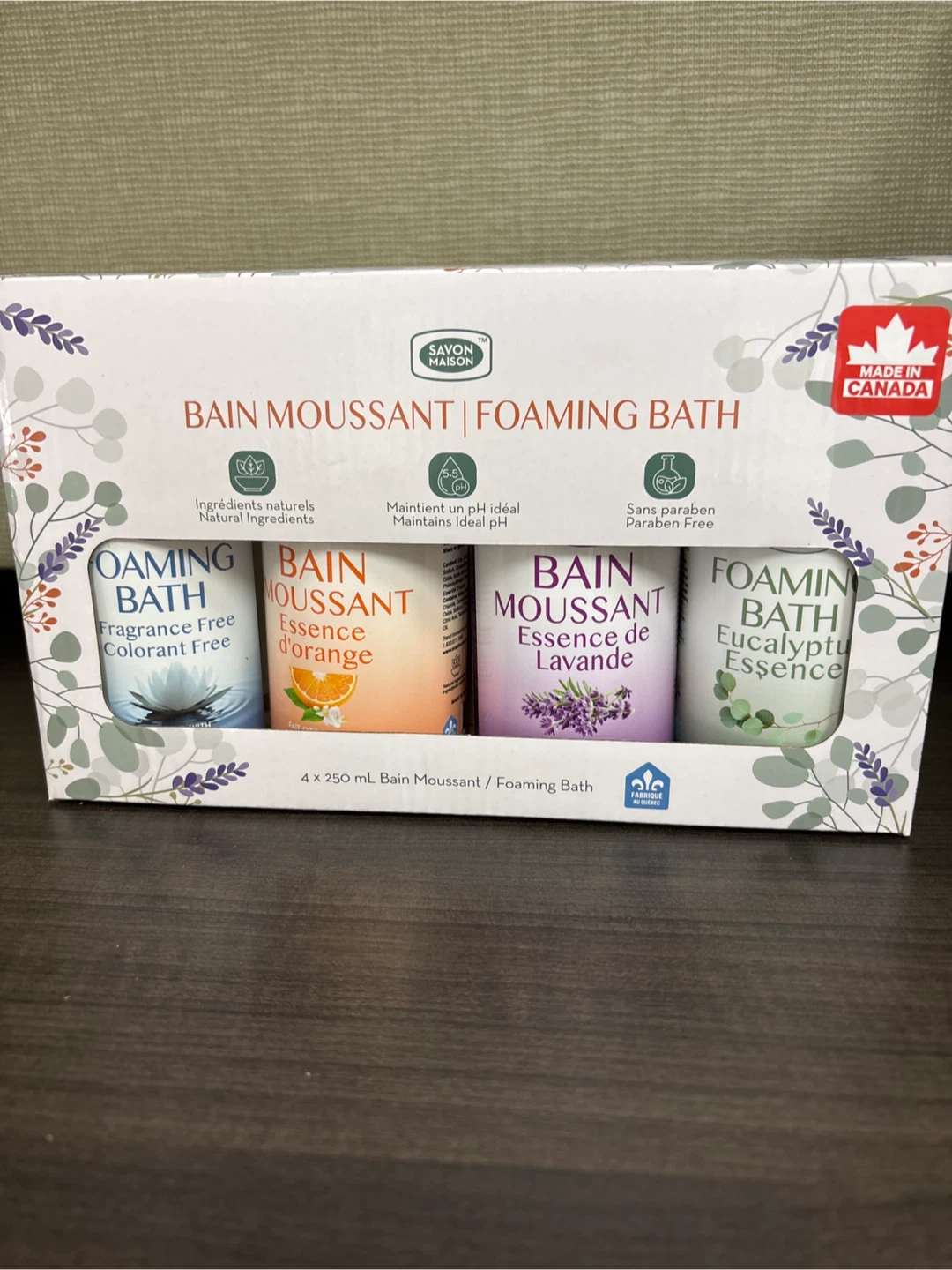 Savon Maison Foaming Bath Set