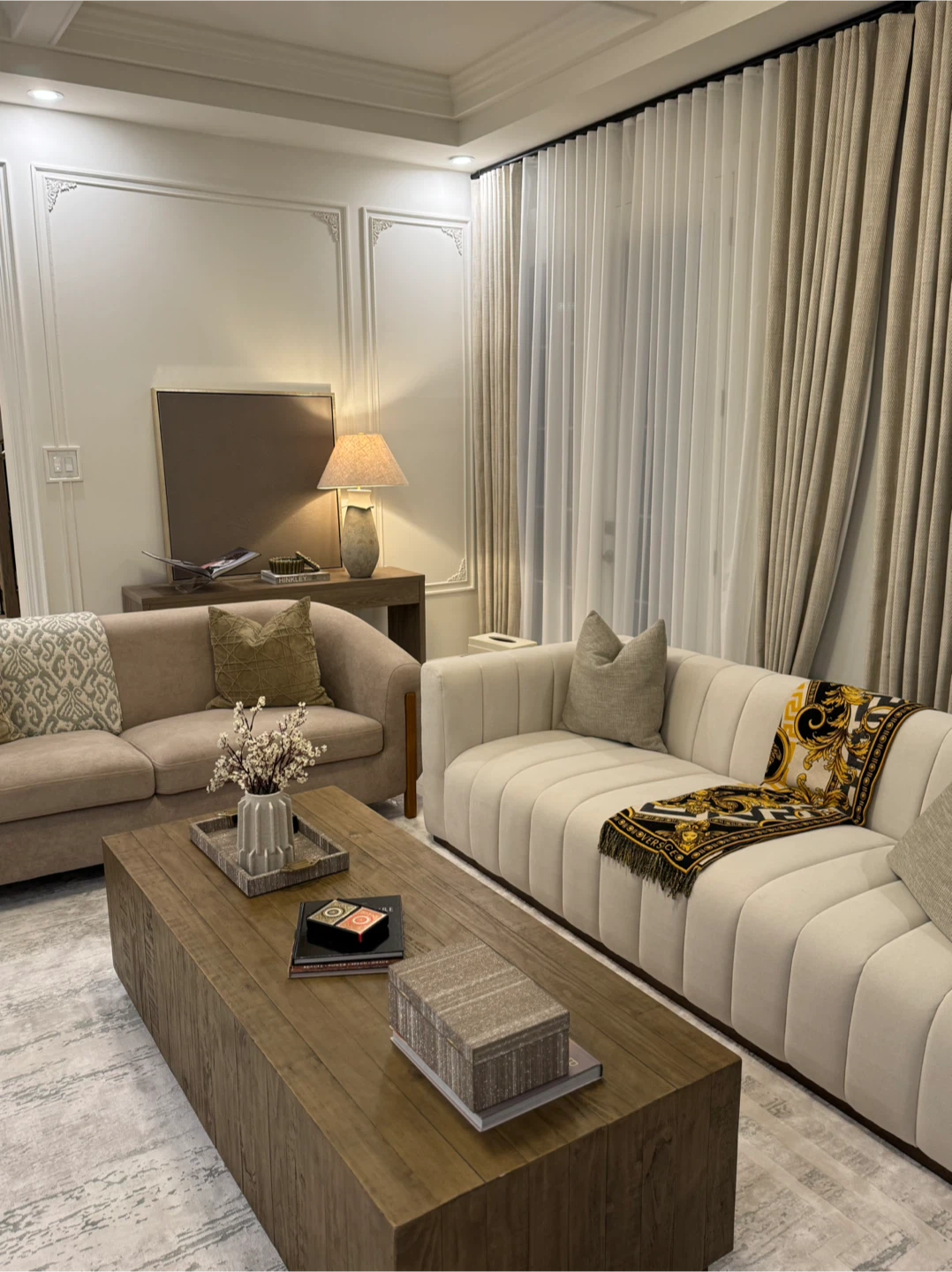 Sofa set with coffee table - photo 4