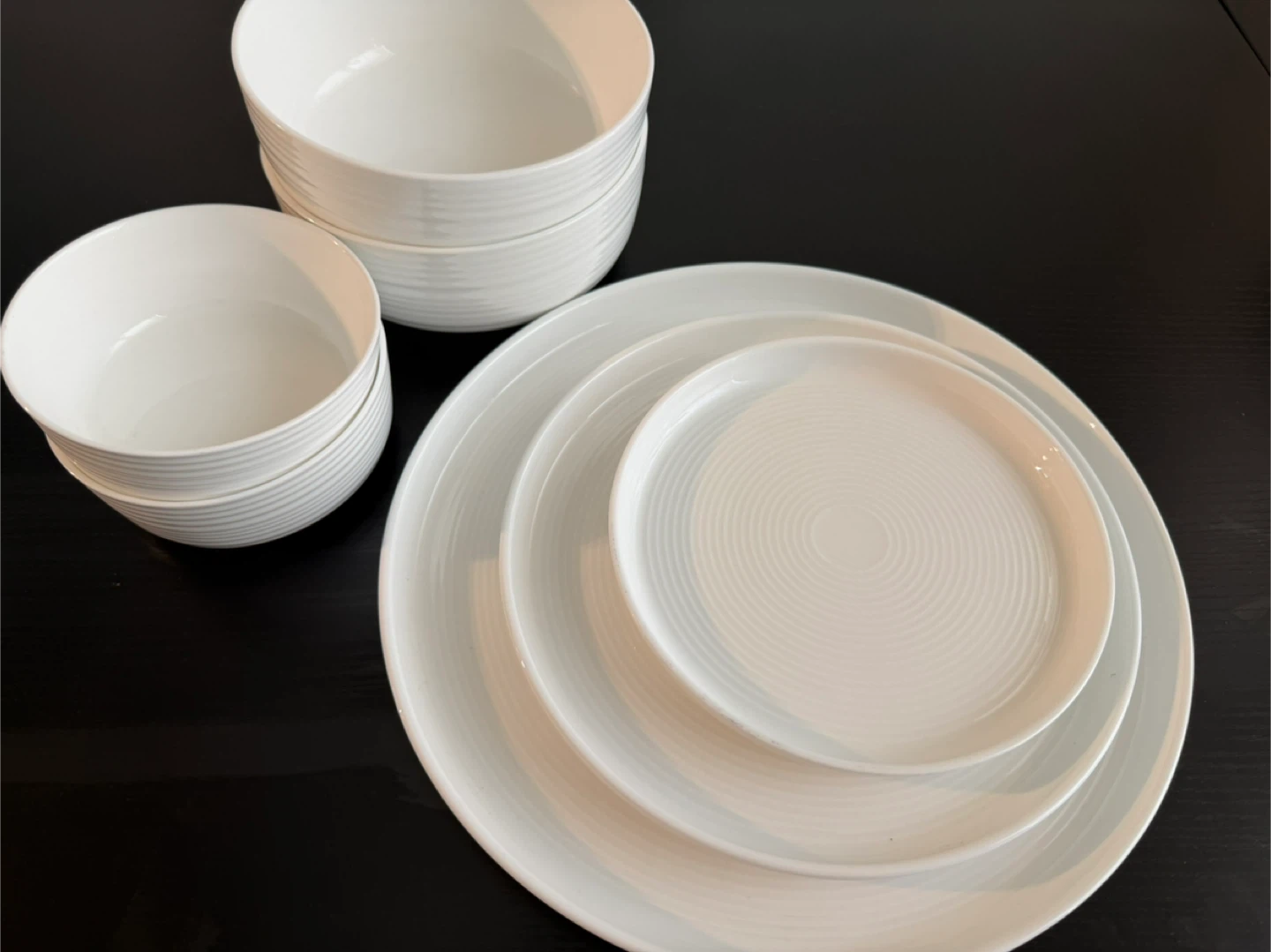 Moving sale - Mikasa White Dinnerware Set