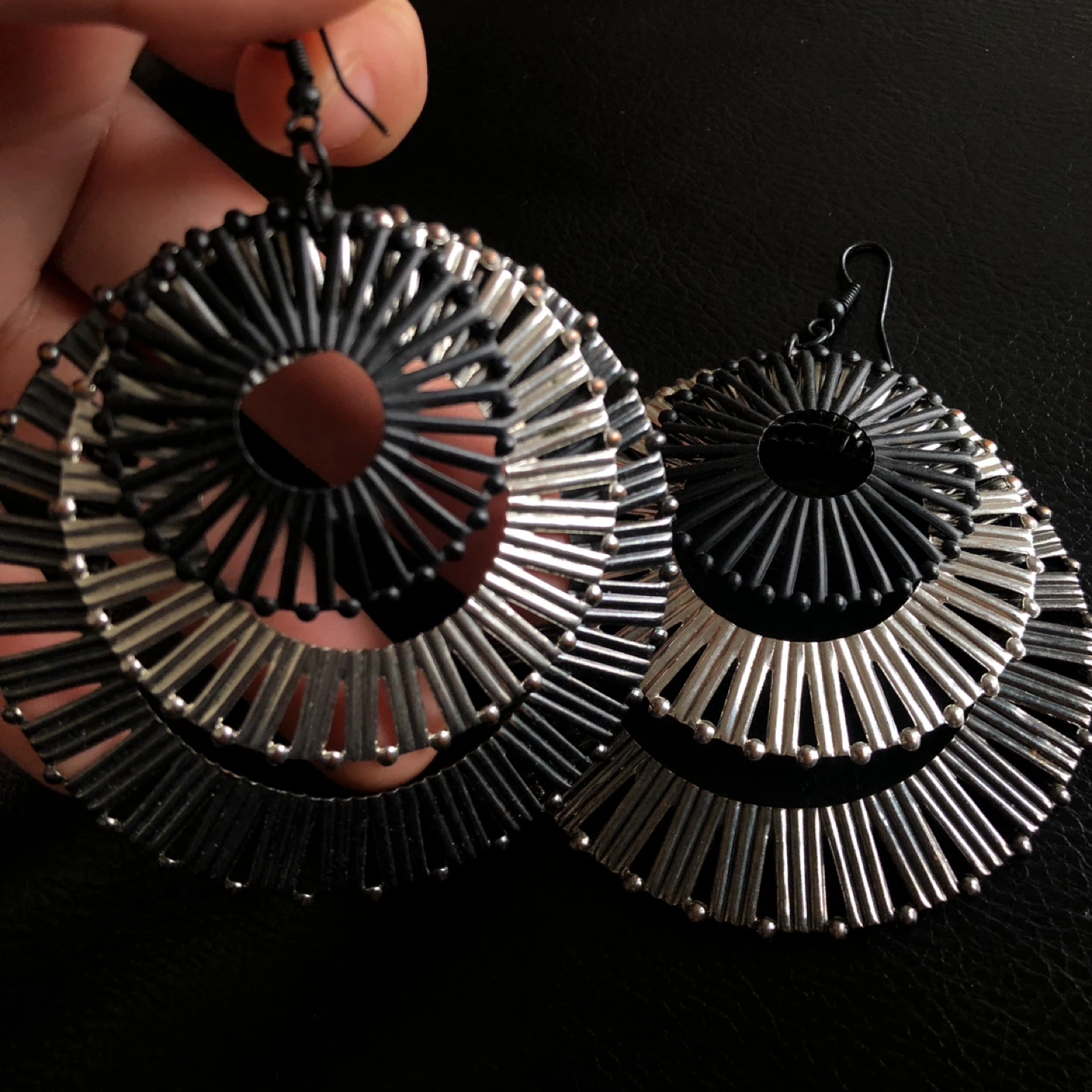 Large Statement Hoop Earrings - photo 5