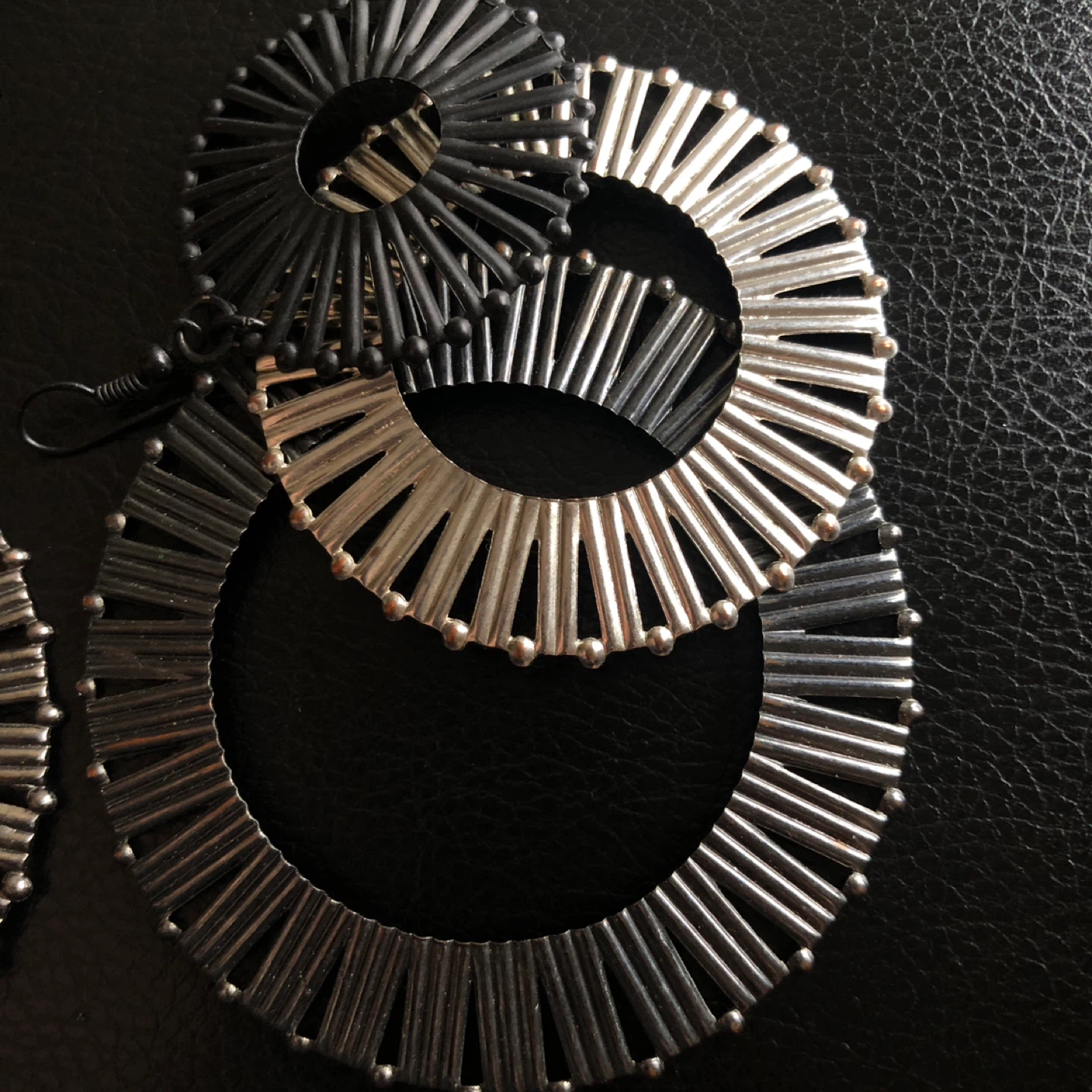 Large Statement Hoop Earrings - photo 3