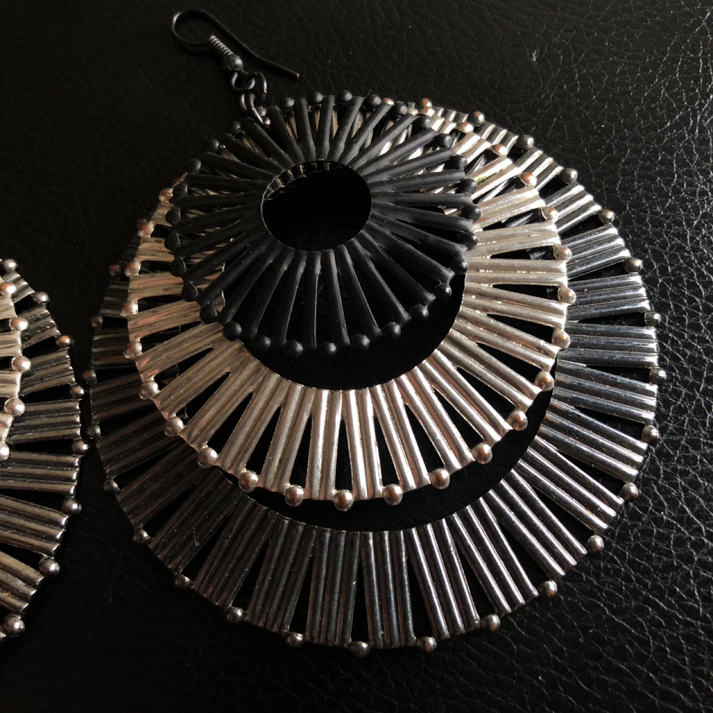 Large Statement Hoop Earrings - photo 2