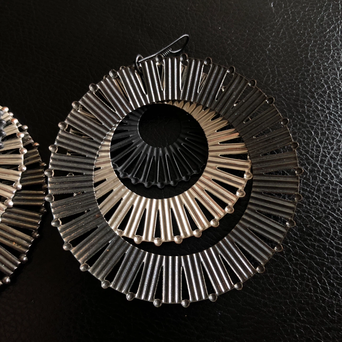 Large Statement Hoop Earrings - photo 4