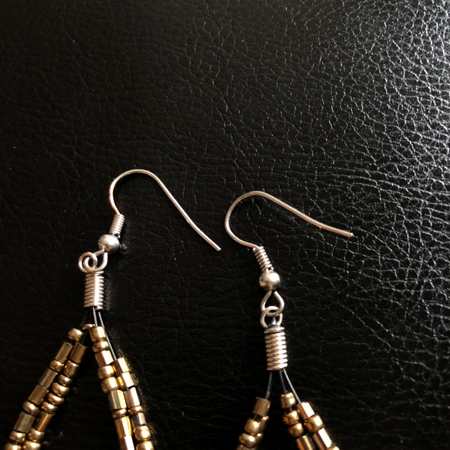 Beaded Teardrop Earrings - photo 2