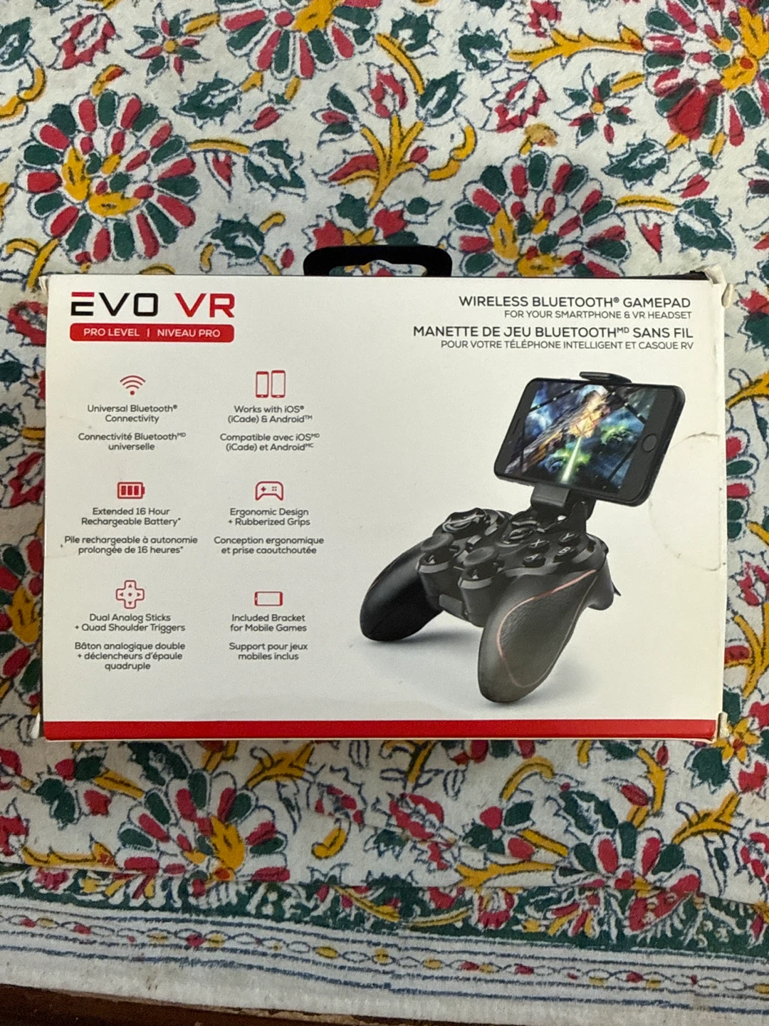 EVO VR Wireless Bluetooth Gamepad for Smartphone and VR Headset - photo 2