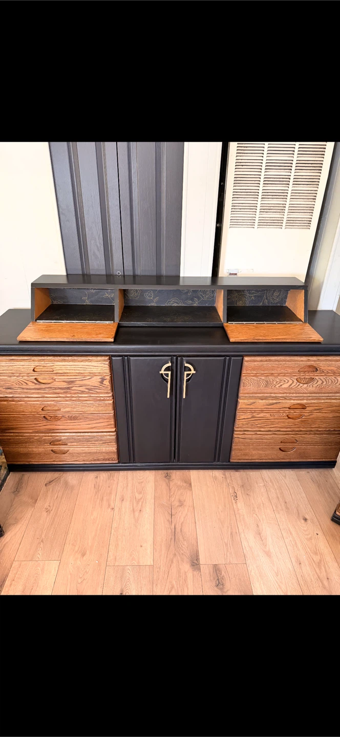 Mid-Century Modern Dresser Set with Nightstands - photo 2