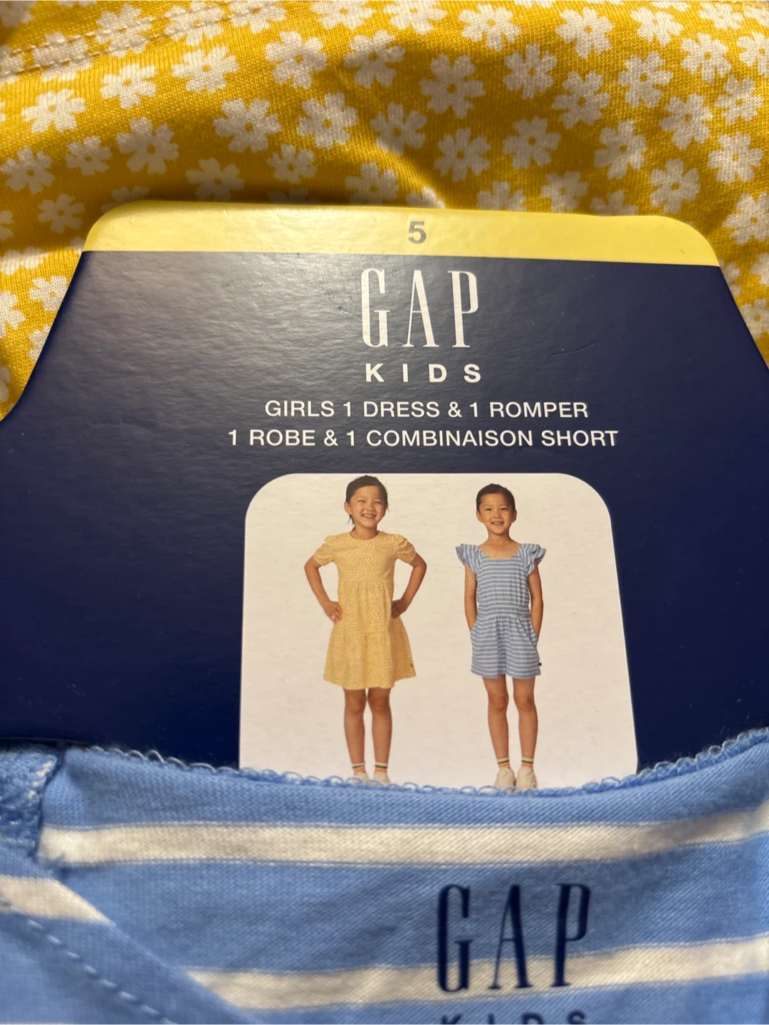 GAP Kids Girls 2 Piece Dress & Romper Set Size 5 - photo 2