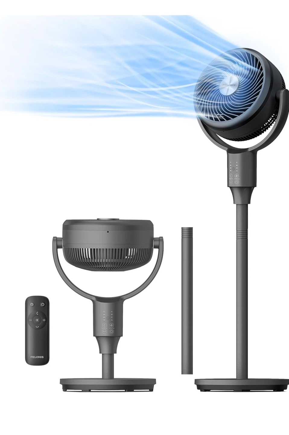 Pelonis 4-in-1 Pedestal Fan 🏆