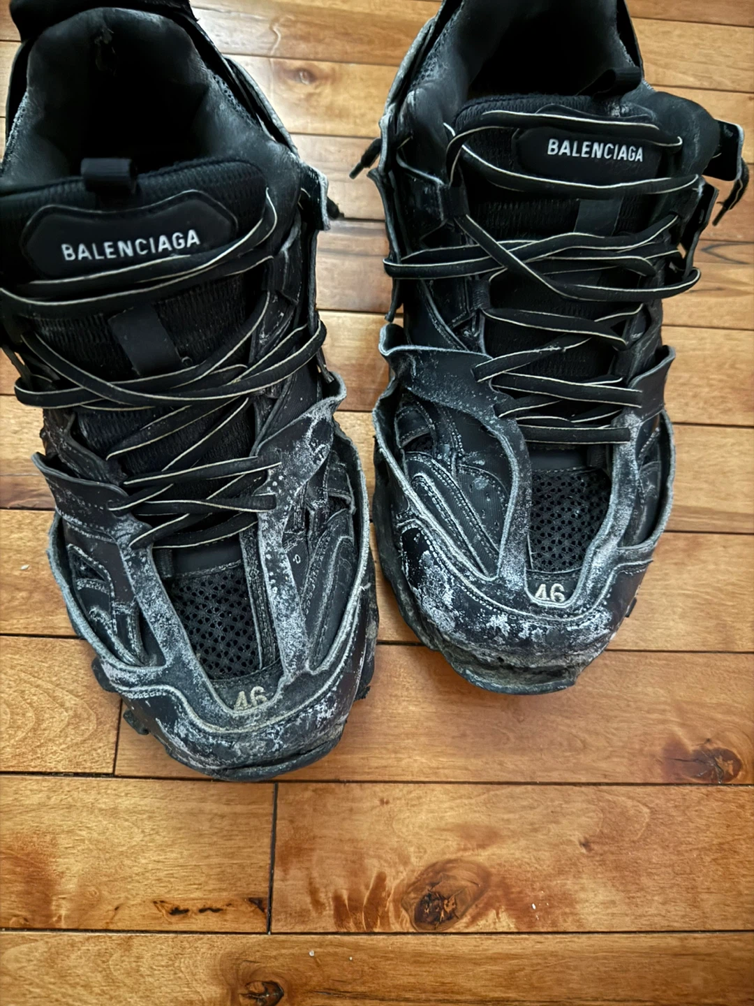 Balenciaga Track Sneakers Black Size 46 - photo 3