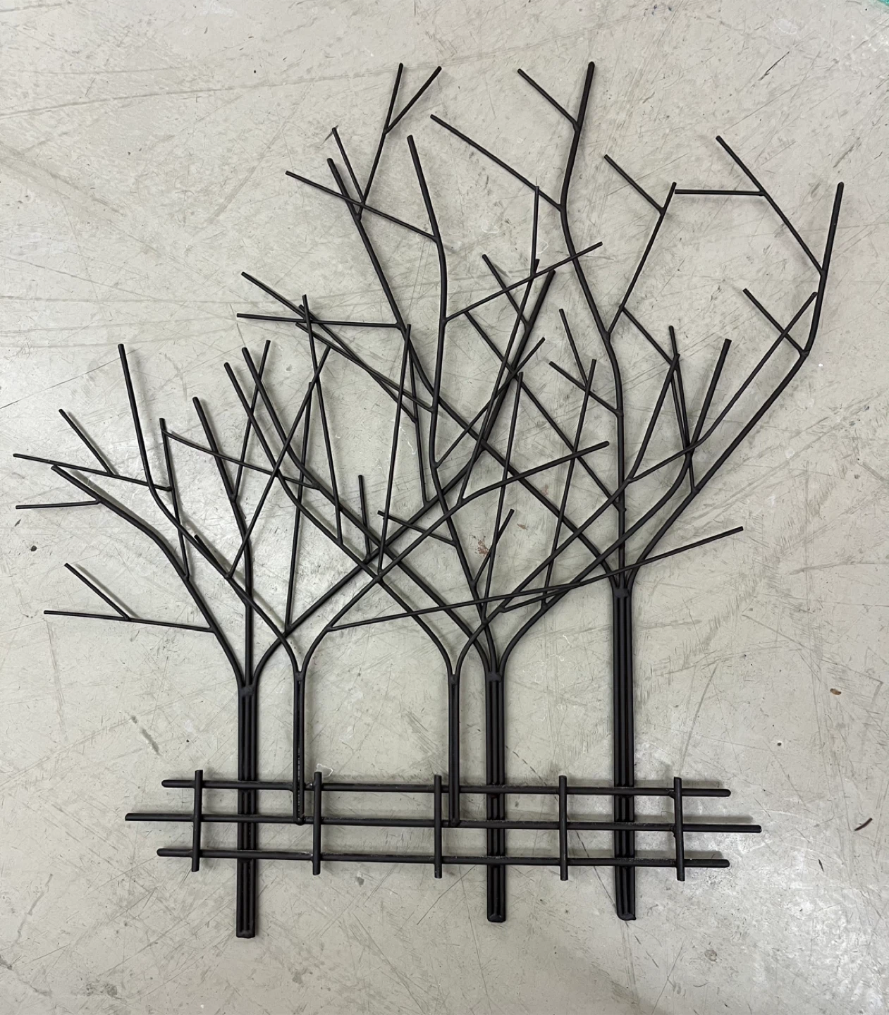 Black Metal Tree Wall Art