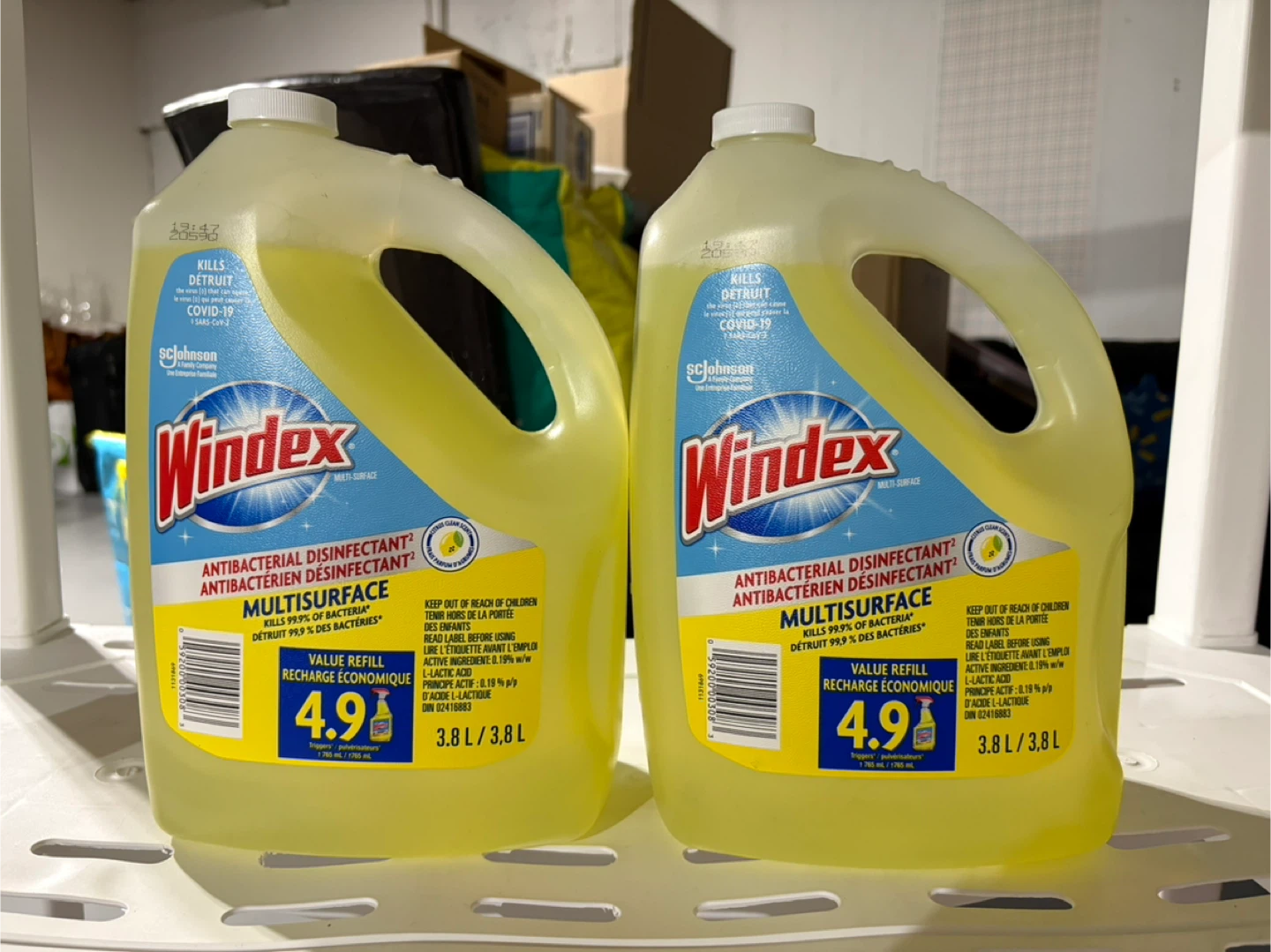 2pc Windex Antibacterial Disinfectant Multiusage Cleaner - photo 2