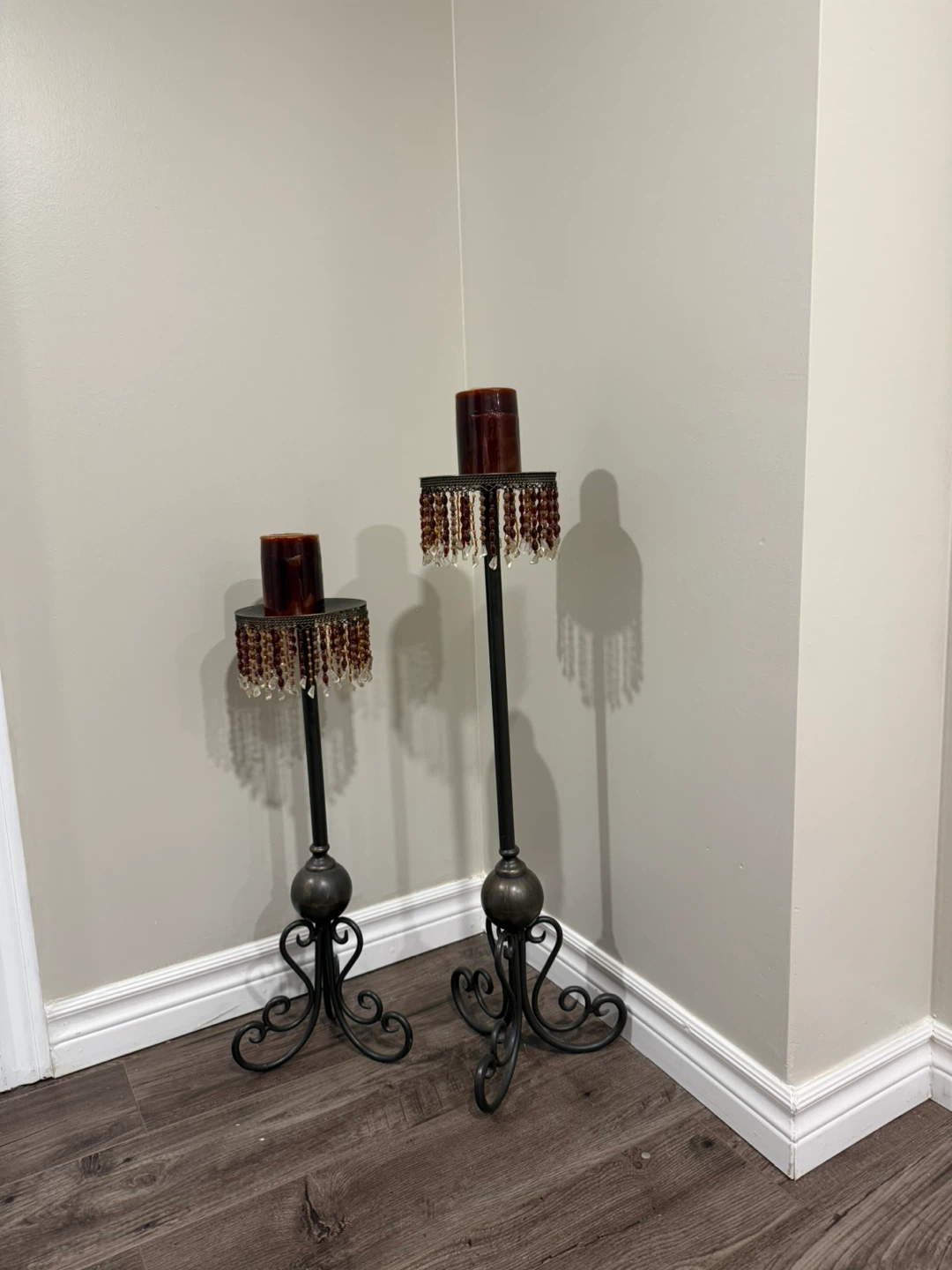 Set of 2 Decorative Candelabra