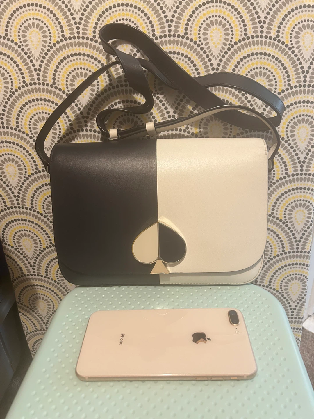 Kate Spade Satchel Bag - Black and White