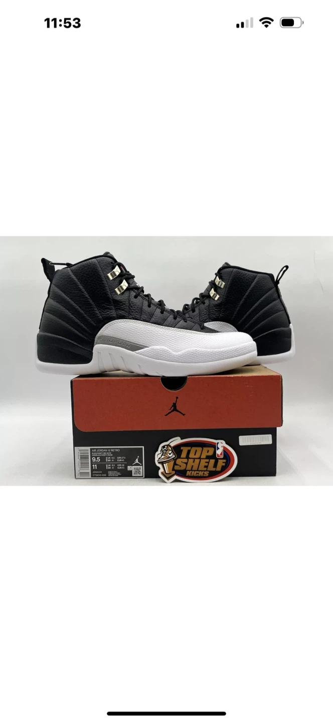 Air Jordan 12 Retro 'Playoffs' Men's  sz 9.5 - photo 2