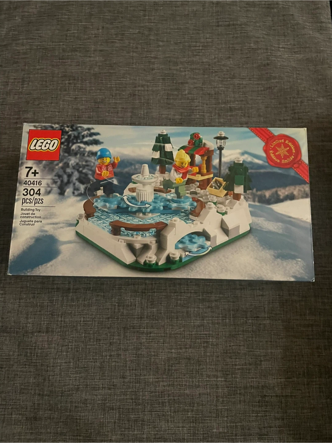 LEGO 40416 Ice Skating Rink Building Toy Set 🏆