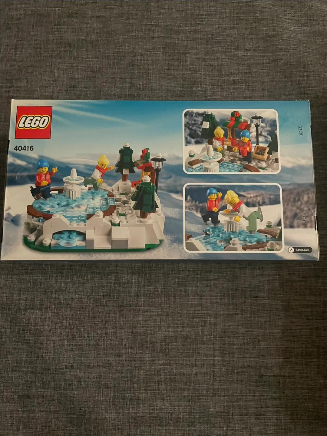 LEGO 40416 Ice Skating Rink Building Toy Set 🏆 - photo 2